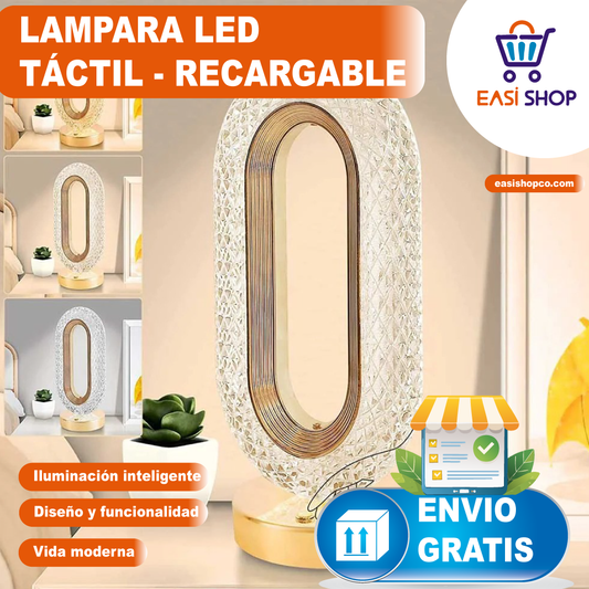 Lámpara de Cristal Recargable