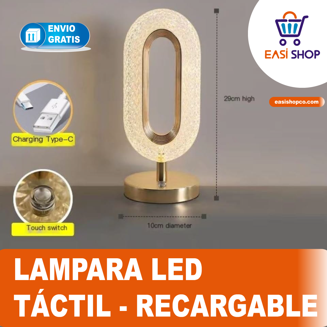 Lámpara de Cristal Recargable